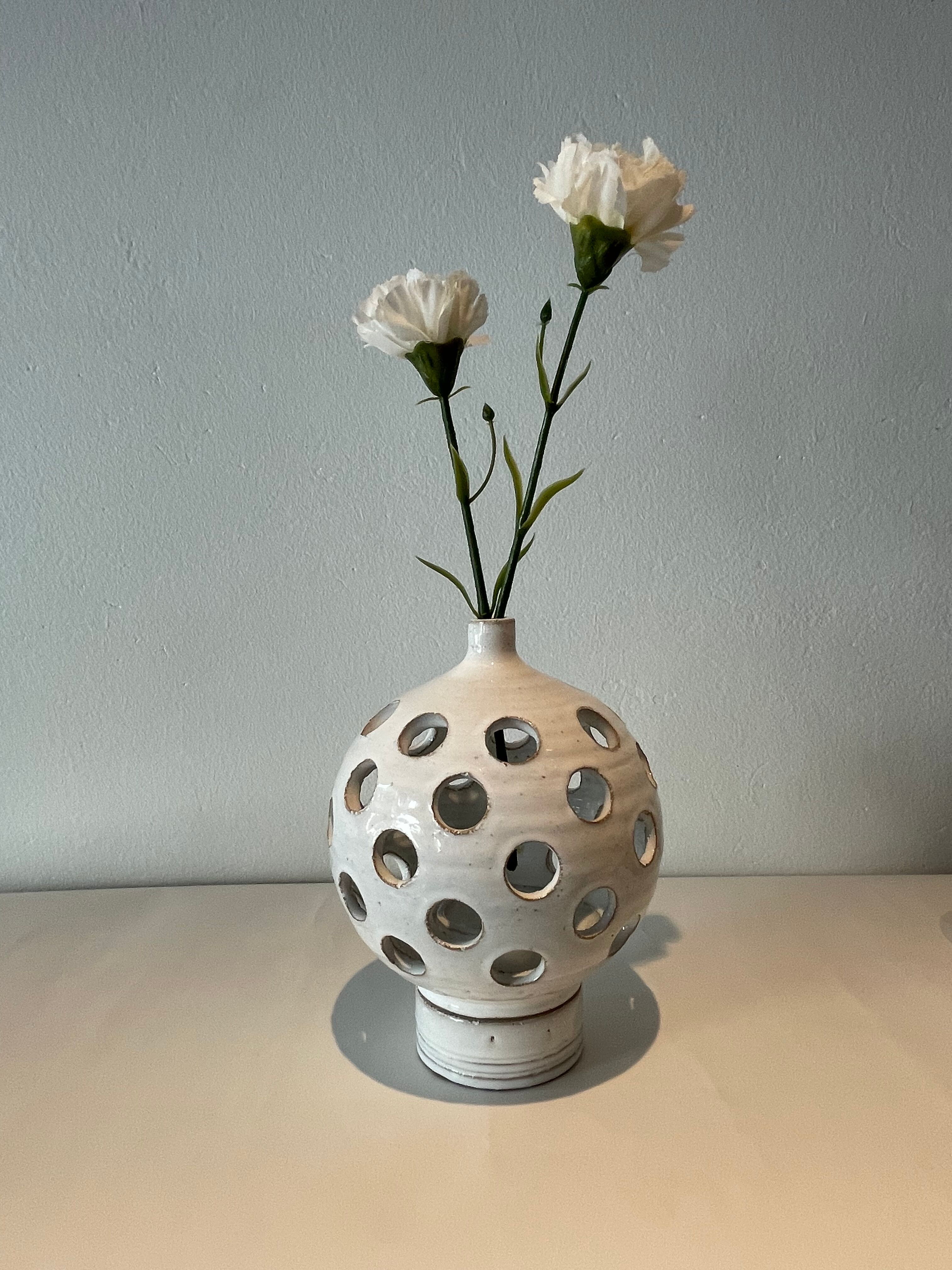 Ceramic lantern or candle holder