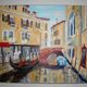 Oil on canvas by Patrice Skrabal: Venice