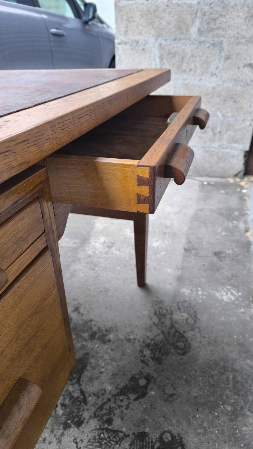 Master's desk in solid oak