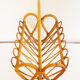 Magazine rack vintage rattan