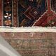 Vintage Handwoven Oriental Tribal Rug, 1940s
