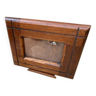 Antique vintage solid wood photo frame