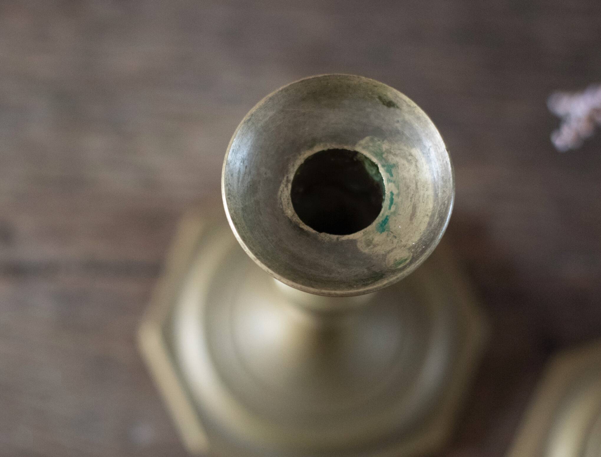 Pair of vintage brass candlesticks