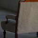 Danish two-seater canapé from the early 20th century in merino wool and wood, 1930s.
