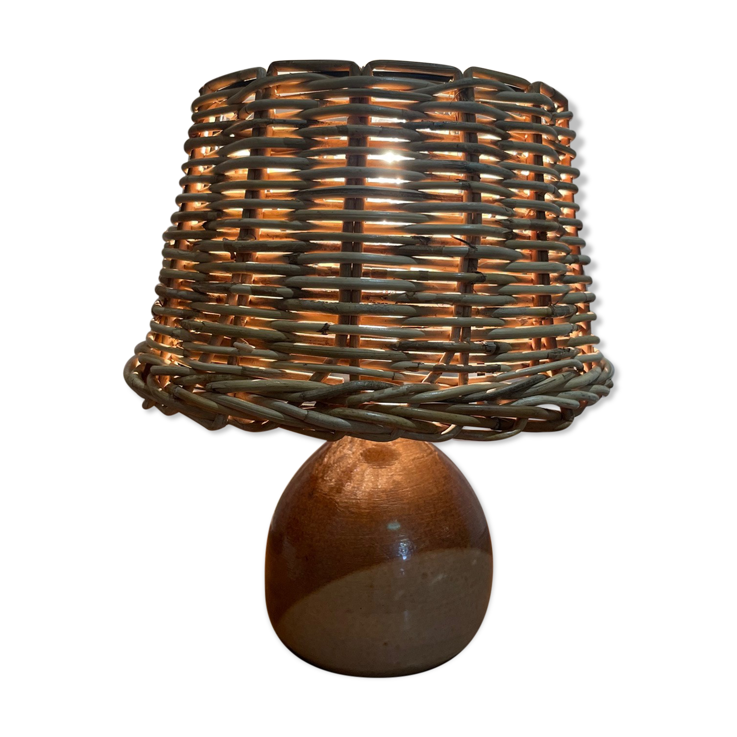 Ceramic lamp cyclades anduze