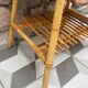 Small rattan coffee table attributed to Audoux Minet
