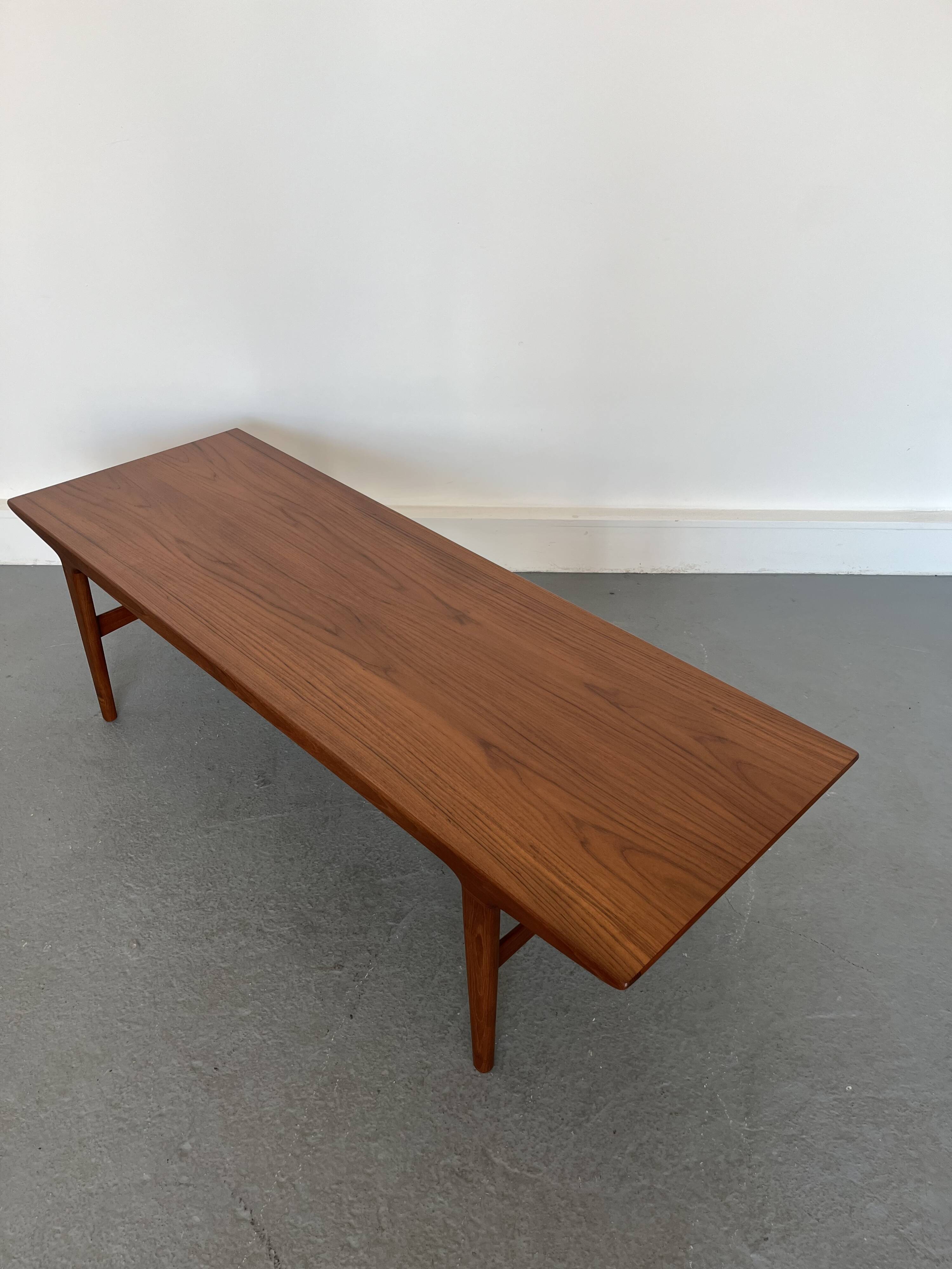 Scandinavian teak table by Niels Otto Møller, 1960s