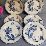 Gien 'Cactus' porcelain plates