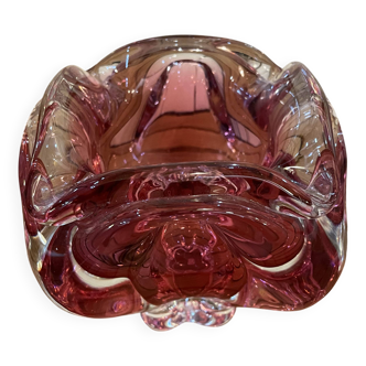 Joseph Hospodka Bohemian glass empty pocket