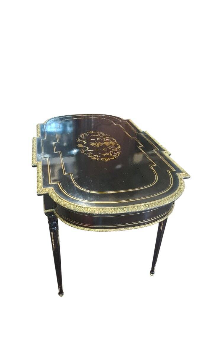 Table de milieu Boulle Napoléon III