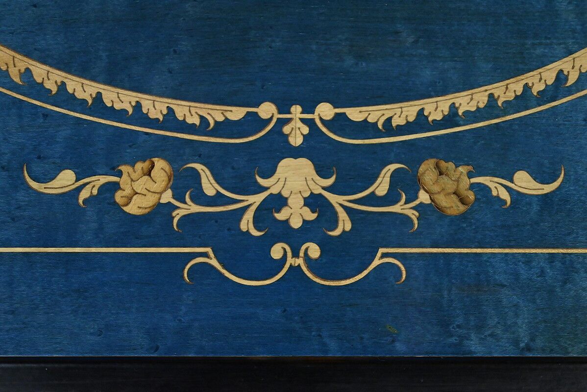 Service trolley in marquetry from Sorente, Italy – 1960