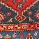 Tapis tribal vintage 130x185 cm, moyen, tapis oriental tribal 2543