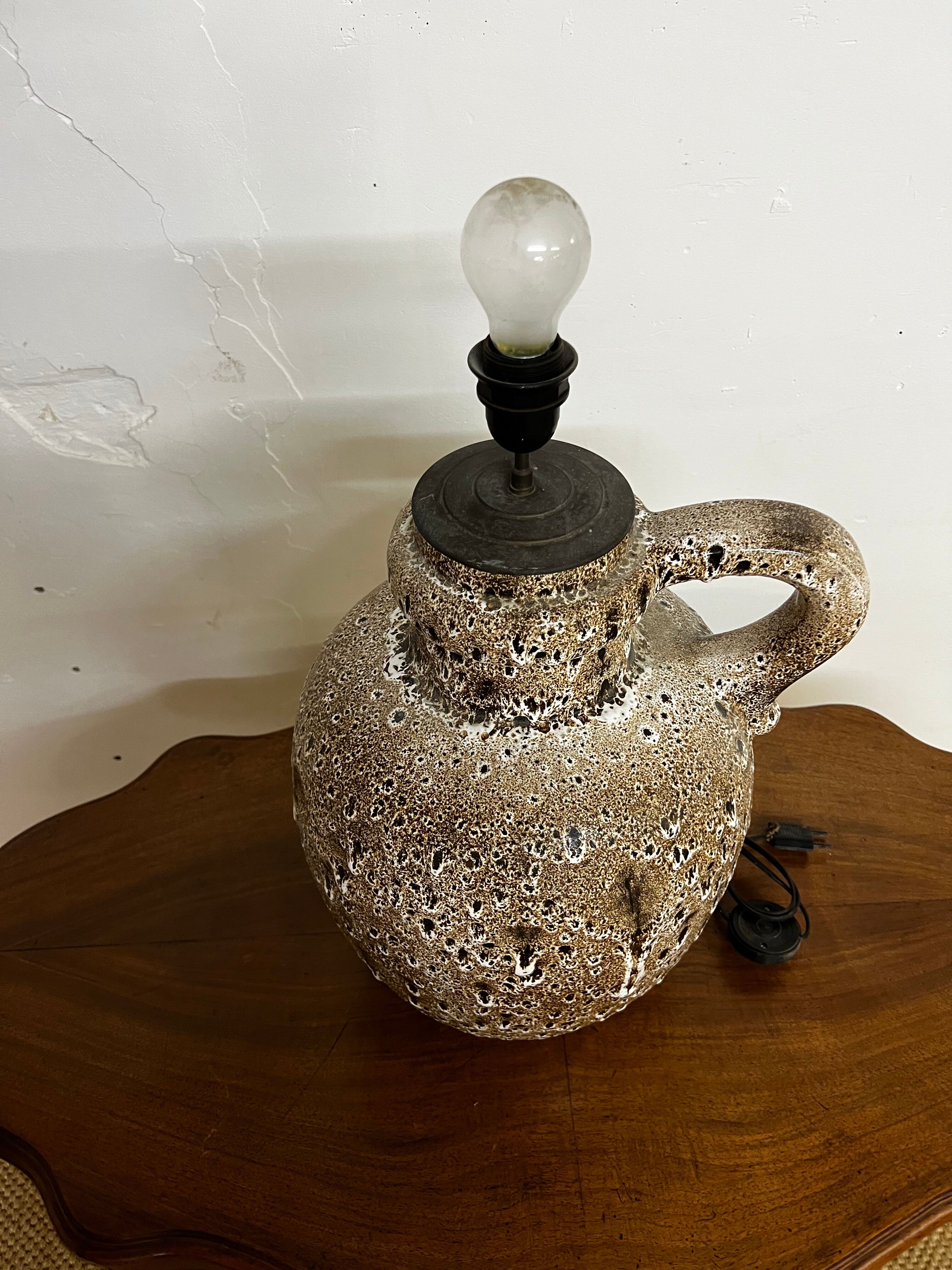 Pied de lampe West Germany