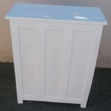 Very beautiful vintage Parisian furniture with 2 white doors from 1940