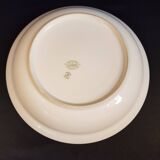Plat creux en porcelaine de Limoges