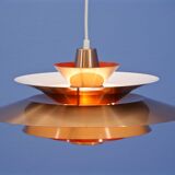Danish pendant in copper, 1960s