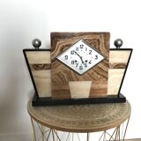 Marble art deco laying clock