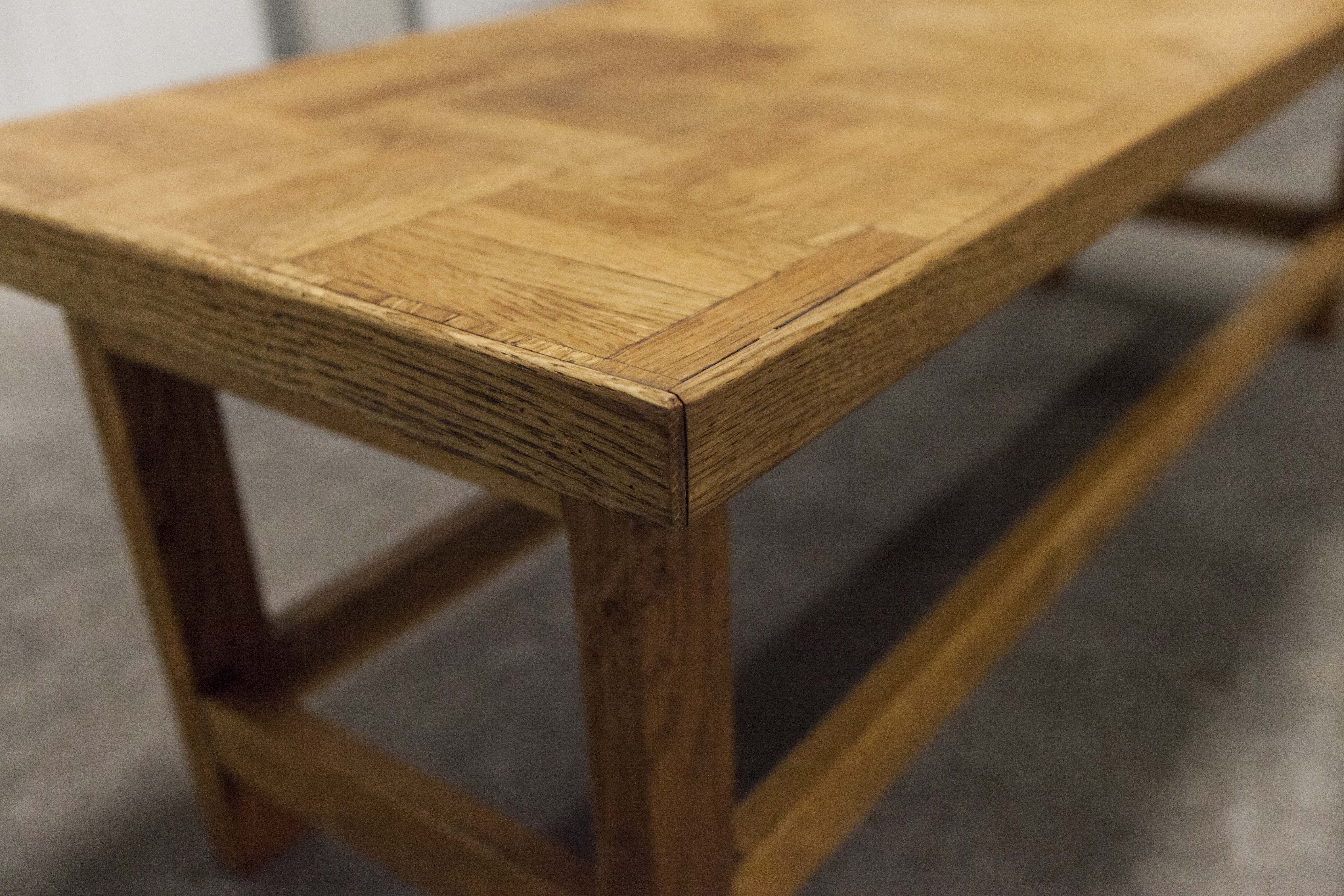 1960 handcrafted bench