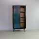 Wardrobe cabinet designed by Willy van der Meeren for Tubax Belgium