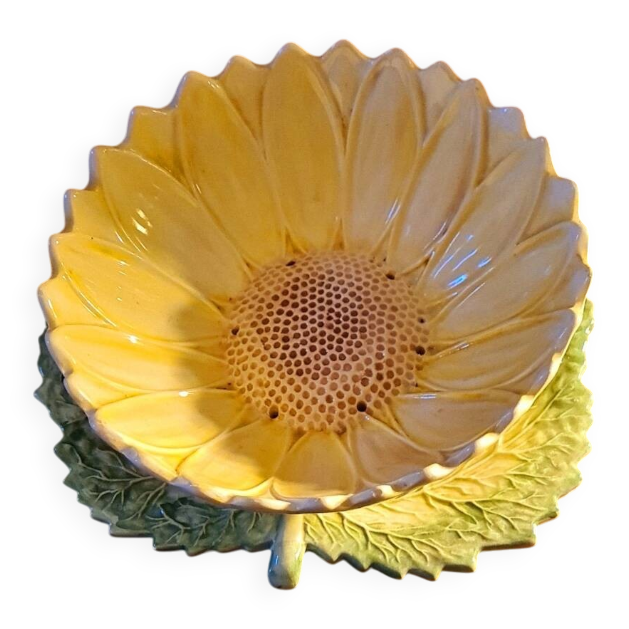 Barbotine draining bowl