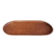 Oval top in exotic wood 1950