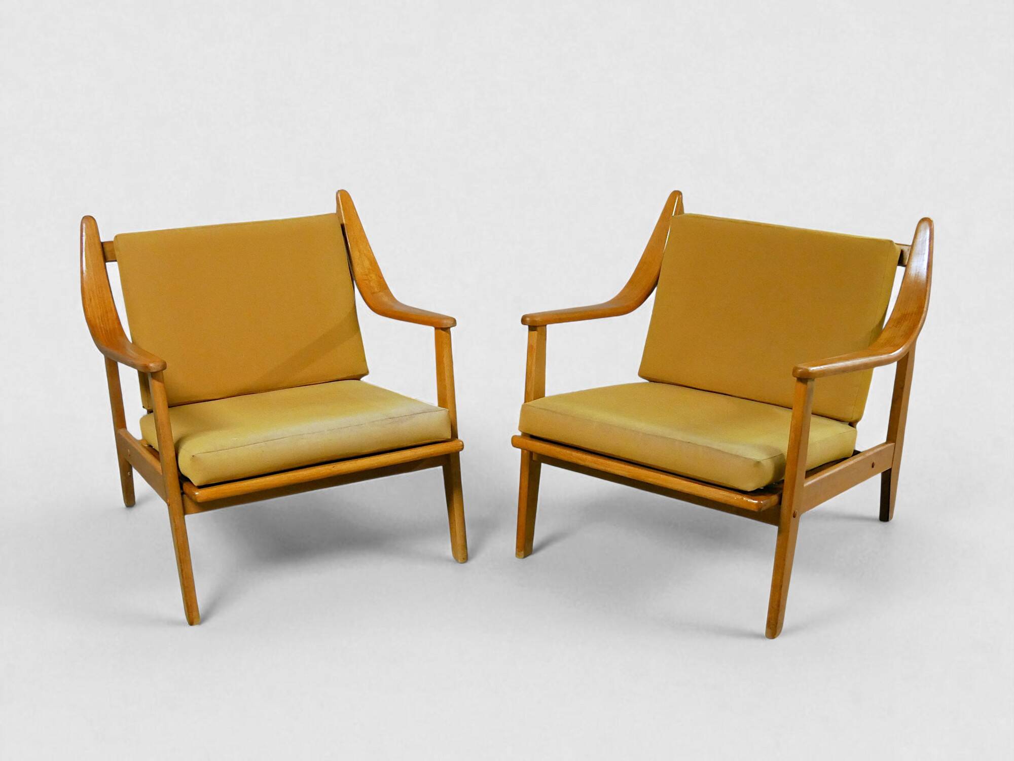 Pair of Scandinavian armchairs - Vintage circa 1960