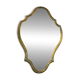 Miroir baroque doré 59x39cm