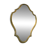 Gold baroque mirror 59x39cm