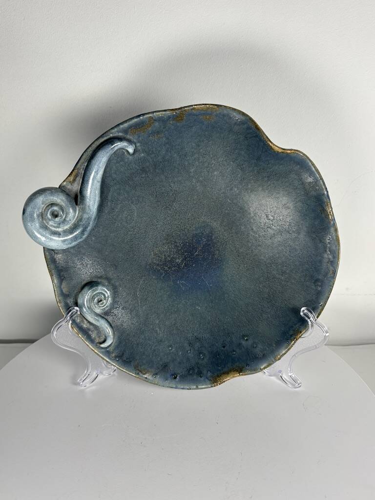 Antonio Lampecco ceramic tray Belgium 2000