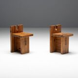 Sesc stools by lina bo bardi for sesc pompeia, brazil, 1970s