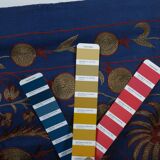 Hand knotted rug, vintage turkish rug 100x194 cm