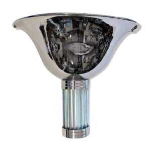 applique chrome et verre