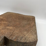 Old wooden cutting log board