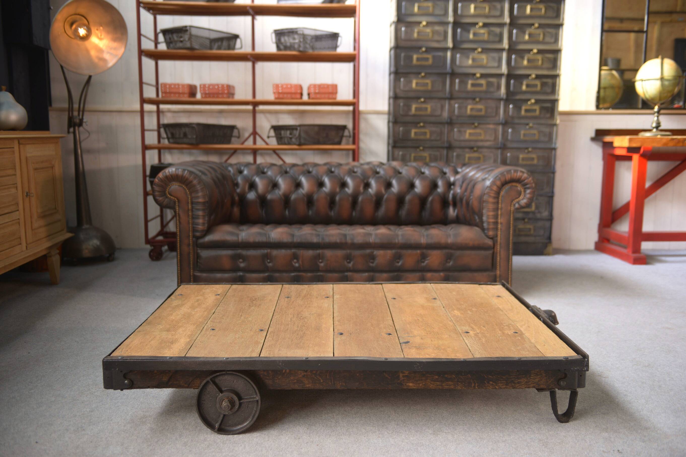 SNCF coffee table stamped Paris