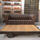 SNCF coffee table stamped Paris
