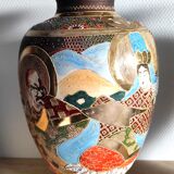 Pair of Satsuma vases