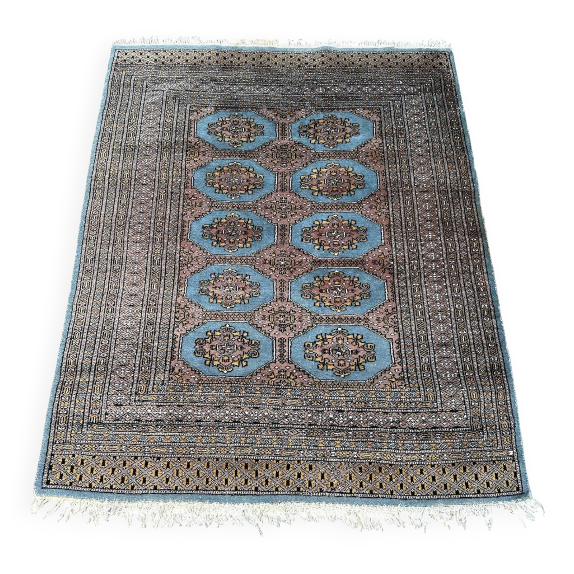 Handmade Pakistani rug 130cm x 165cm