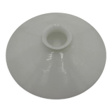 Small white opaline 20 cm