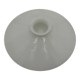 Small white opaline 20 cm