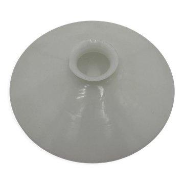 Small white opaline 20 cm