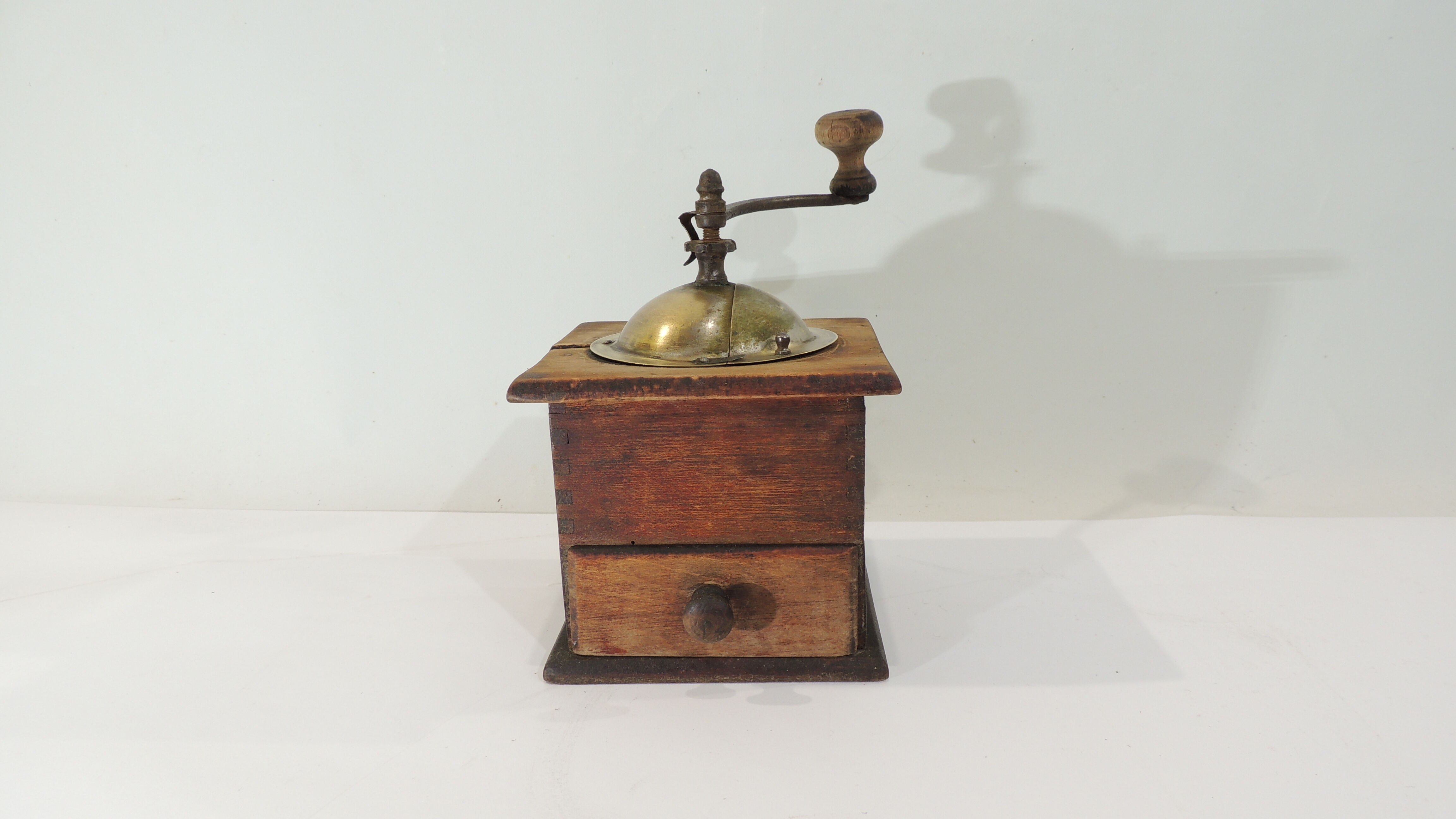 Wood/vintage coffee grinder