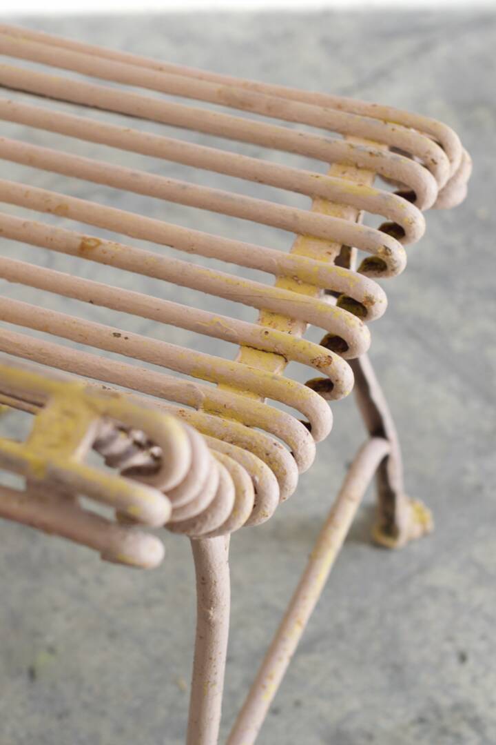 Saint Sauveur garden chair from Arras 1910