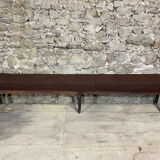 Parisian bistro bench