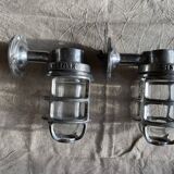 Two passageway wall lights