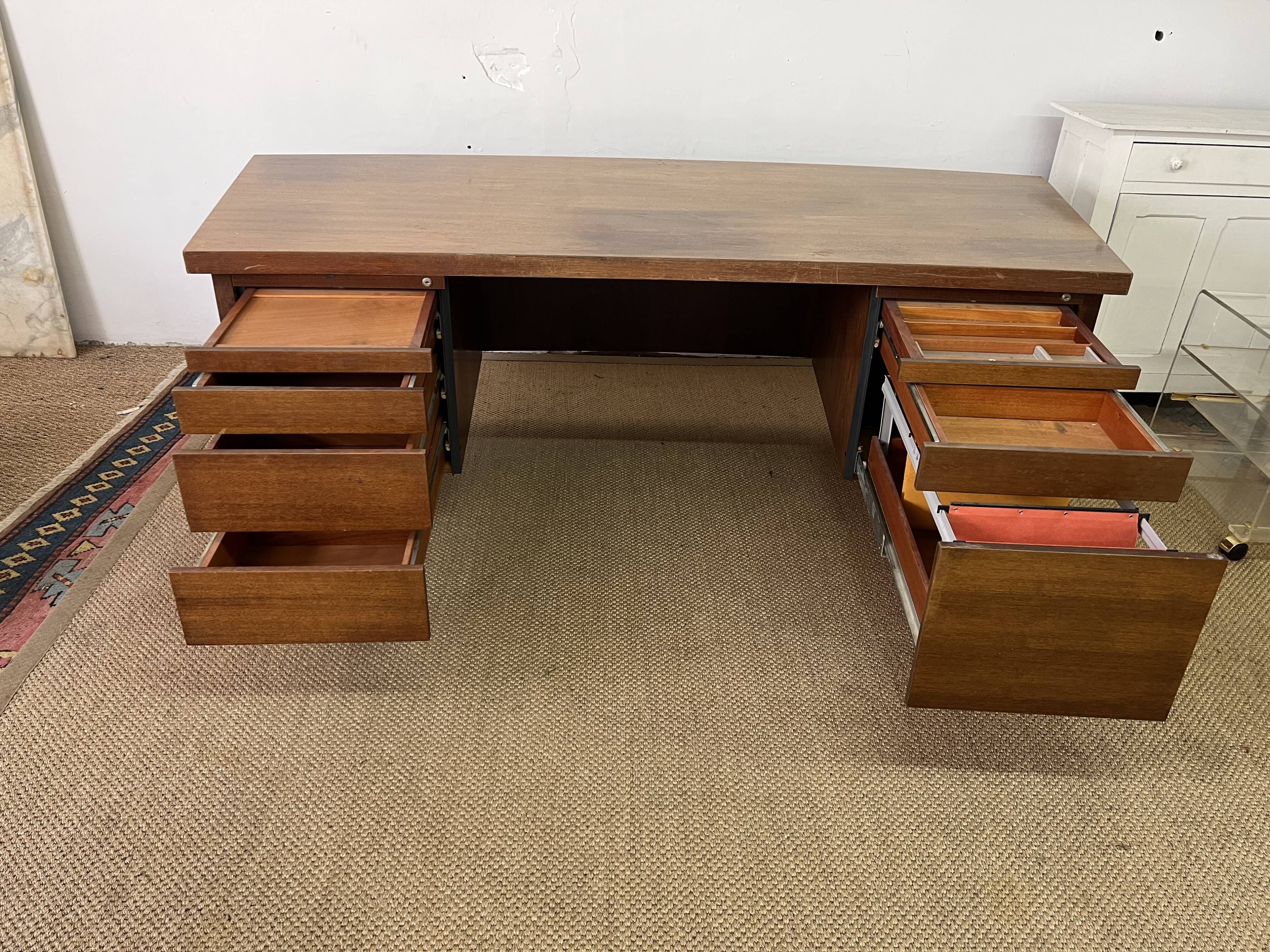 Antique wooden desk