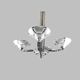Vintage Art Deco chandelier France 1930s
