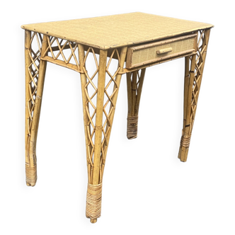 Bureau en rotin