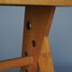 Petit bureau français vintage, années 1950
