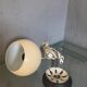 Abo Randers Eye Ball lamp by Jørgen Berthel, cream, Denmark, 1960s