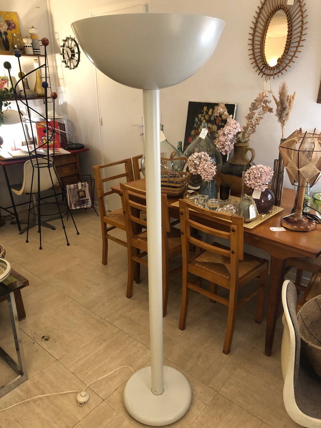 Vintage mushroom floor lamp, 1970